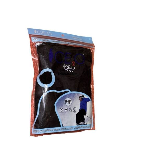 NEW WITH TAGS Ice2O Boys' Thermal 2-Piece Long Underwear PANTS AMD SHIRT  Set Si - Picture 3 of 8